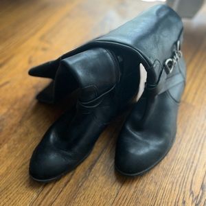 Women’s Leather Ralph Lauren Boots
